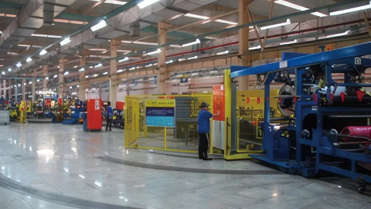 MP_002 Kuşak Kesim Makinesi – Hubtrac lastik üretim tesisi